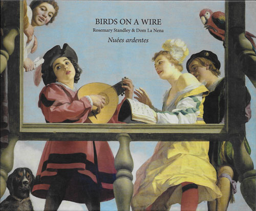 Birds on a wire Nues ardentes