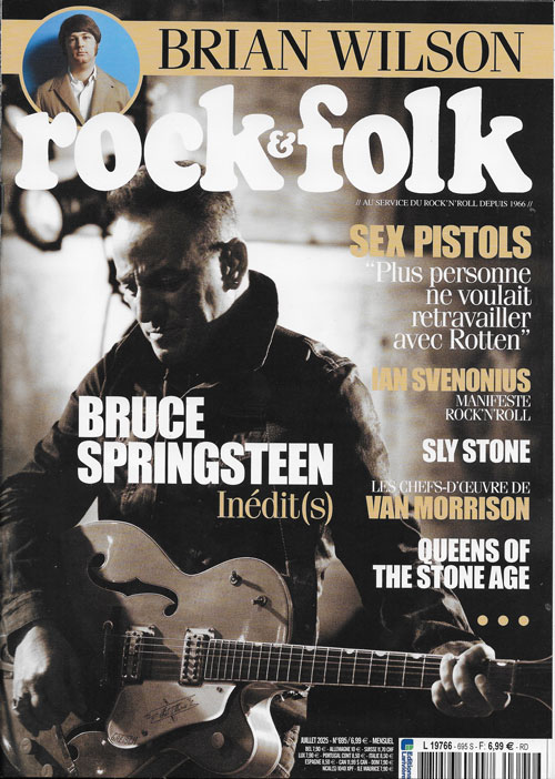 Rock & Folk n695 Juillet 2025 Bruce Sprinhsteen