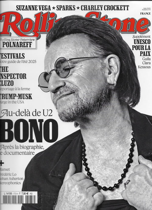 RollingStone FR n173 - Juin 2025 Bono U2