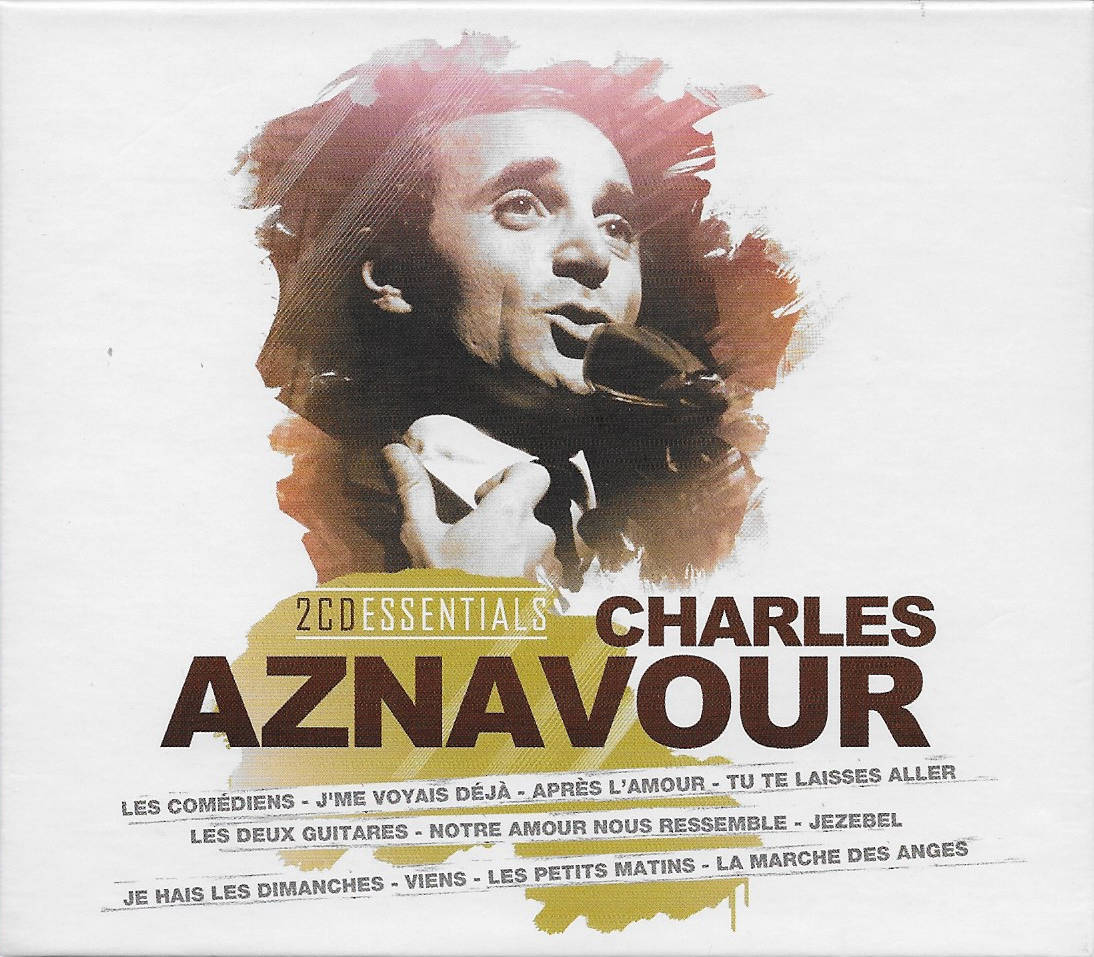 Charles Aznavour 2 cd essentiels cover