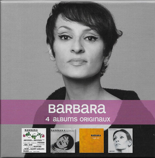 Barbara quatre albums originaux cover