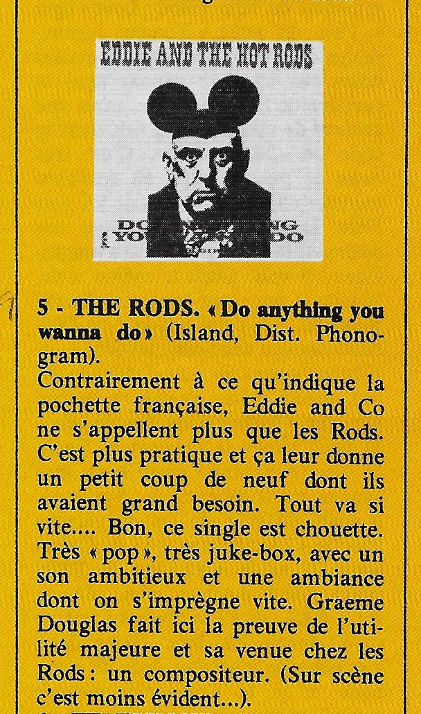 Eddie and The Hot Rods Do anything you wanna do Brest112 1977 11