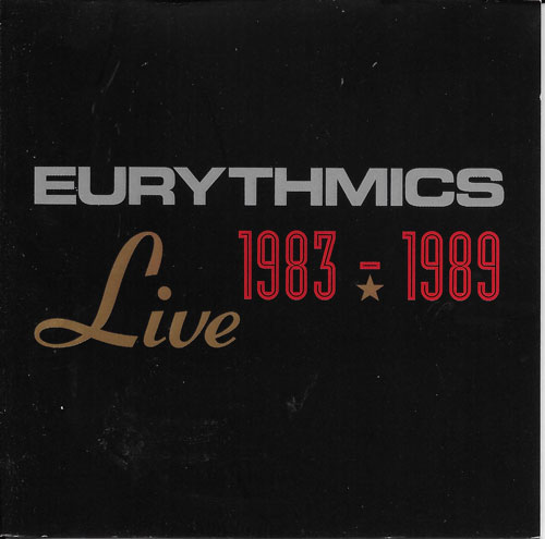 Eurythmics Live 1983 - 1989 cover