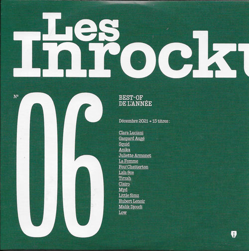 Compilation Les Inrockuptibles n06 Dcembre 2021 cover