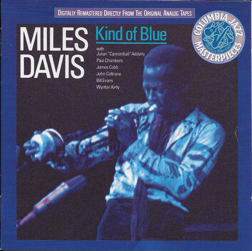 Miles Davies Kind of blue cover