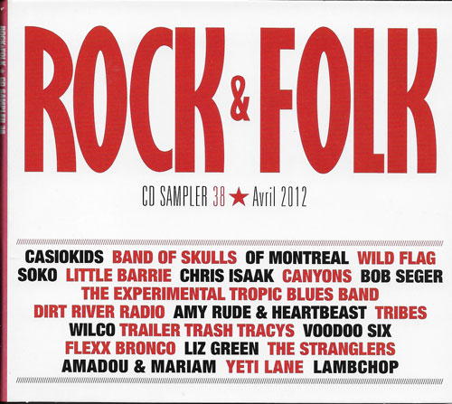 Compilation rock & folk Monster CD n 38 avril 2012 cover