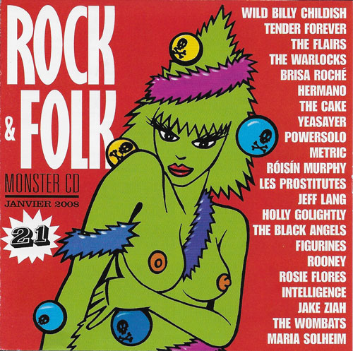 Compilation Rock & Folk n 21 Janvier 2008 cover