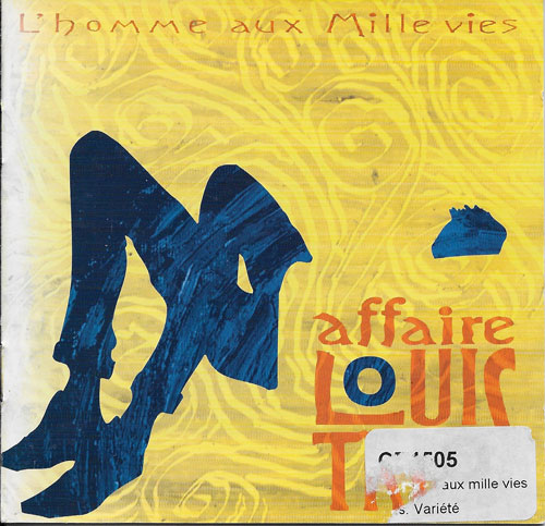 Affaire Louis Trio L'homme aux mille vies cover