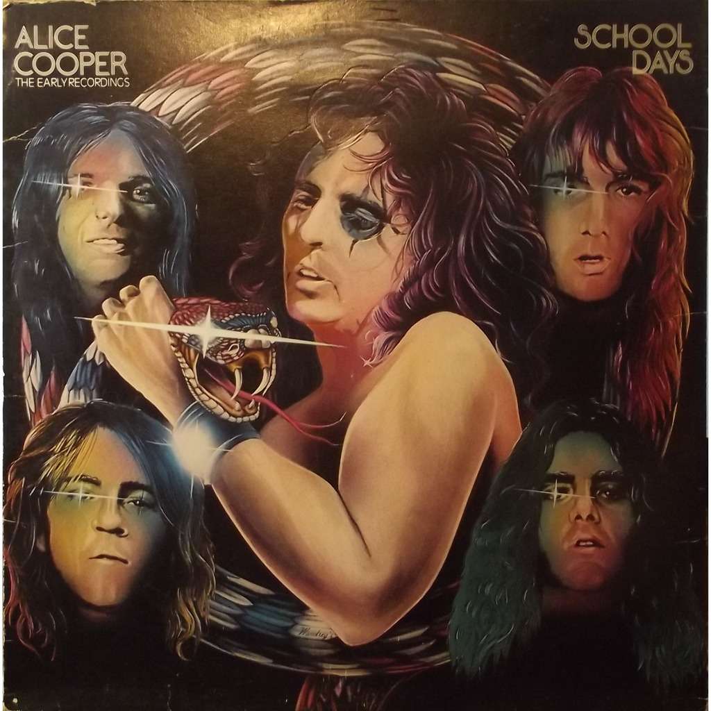 Alice Cooper School days cover