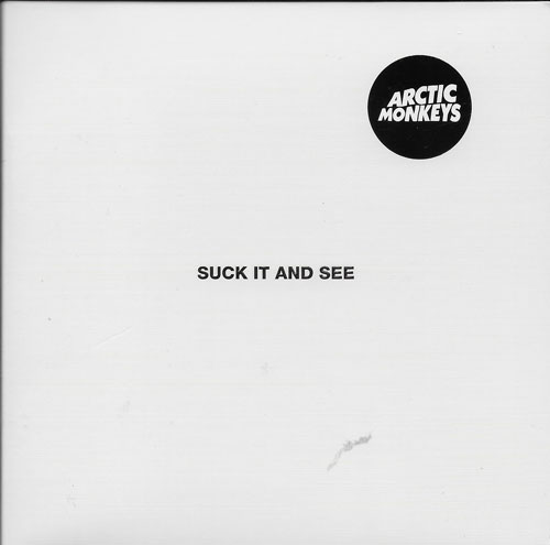 Artic Monkeys Suck it and see cover