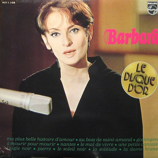 Barbara le disque d'or cover