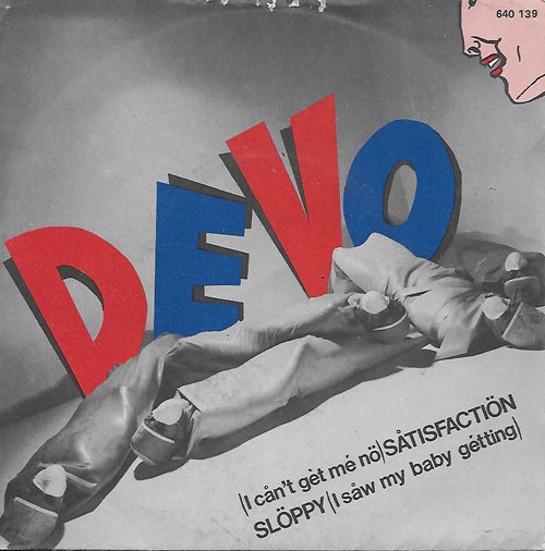 Devo I can't get me no Satisfaction cover