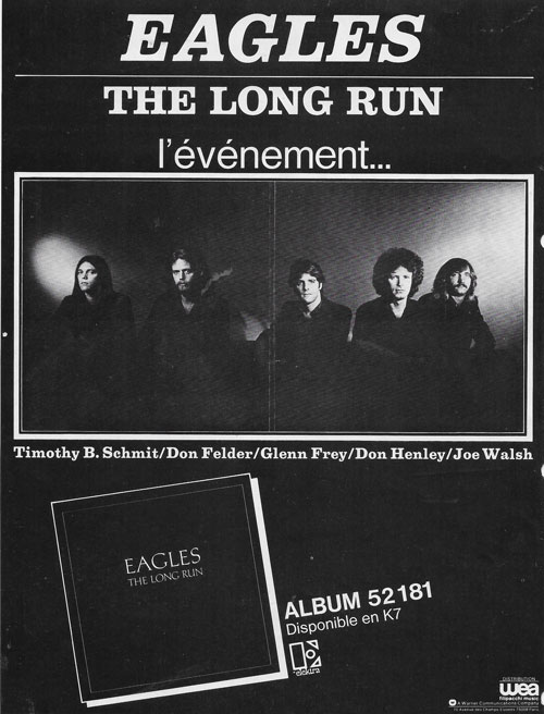 Eagles The Long Run publicit