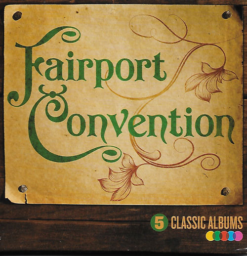 Fairport Convention 5 classic albums cover