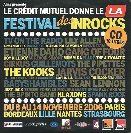 Compilation Les Inrockuptibles Festival