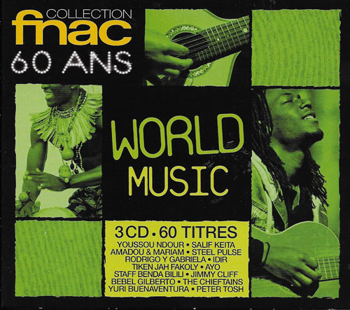 Compilation Fnac 60 ans World music cover