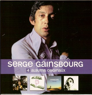 Serge Gainsbourg 4 albums originaux