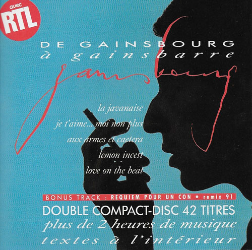 Serge Gainsbourd de Gainsbourg a gainsbarre cover