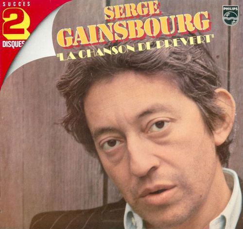 Serge Gainsbourg La chanson de Prvert cover