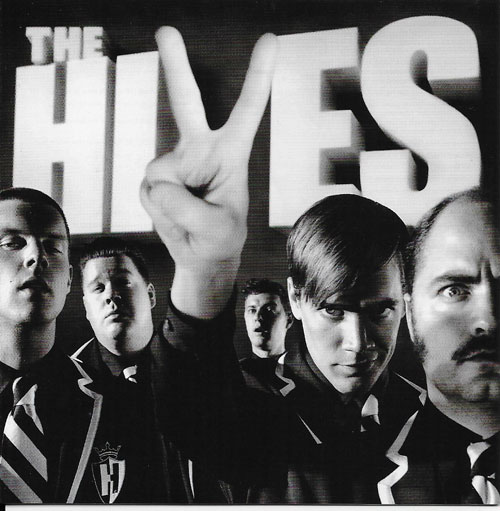 The Hives The black and white album cover