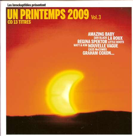 Compilations Les Inrocks Un printemps 2009 Vol 3