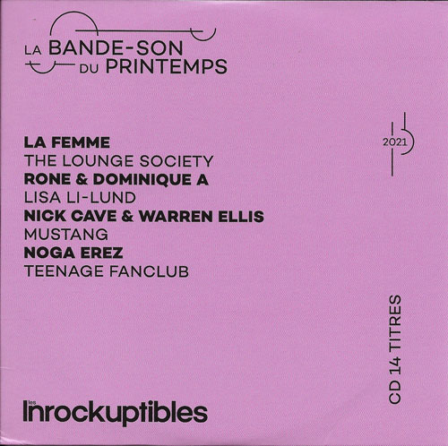 Compilation Les Inrockuptibles La bande-son du printemps 2021 cover