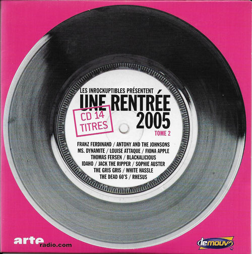 Compilation Les Inrockuptibles Une rentre 2005 Tome 2 cover