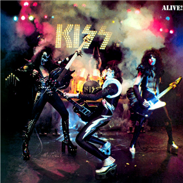 Kiss alive cover