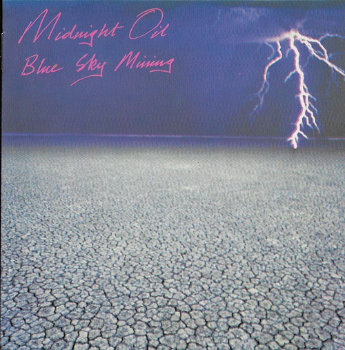 Midnight Oil Blue Sky mining cover