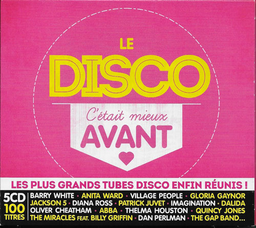 Le disco c'tait mieux avant compilation cover