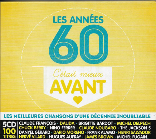 Les annes 60 c'tait mieux avant compilation cover 