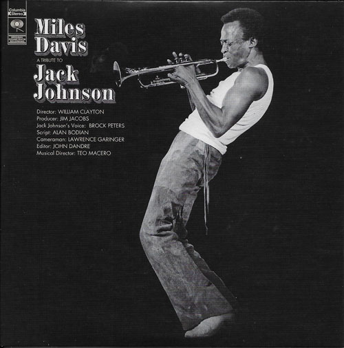 Miles Davies A tribute to Jack Johnson cover