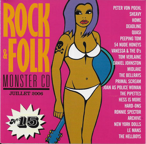 Compilation Rock & Folk n 15 Juillet 2006 cover