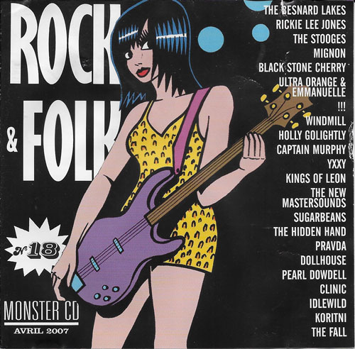 Compilation Rock & Folk Monster Cd 18 avril 2007 cover