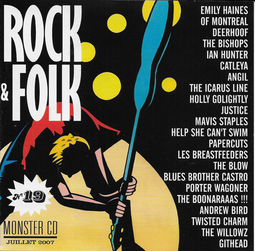 Compilation Rock & Folk Monster CD n19 Juillet 2007 cover