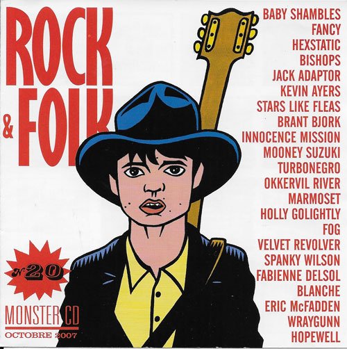 Compilation Rock & Folk Monster CD n 20 Octobre 2007 cover