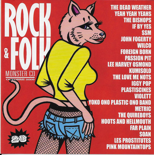 compilation Rock & Folk n 28 Octobre 2009 Monster CD n28 cover