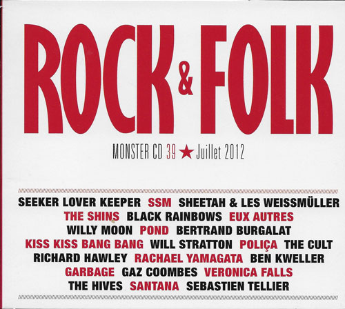 Compilation rock & folk Monster CD 39 juillet 2012 cover