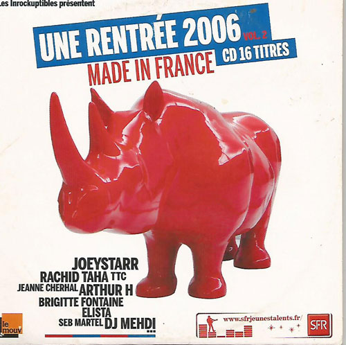 Compilation Les Inrockuptibles Une rentre 2006 Vol 2 Made in France