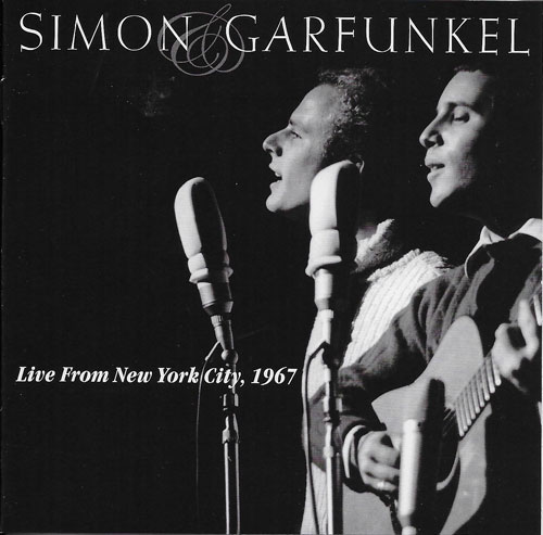 Simon & Garfunkel Live from New York City 1967 cover