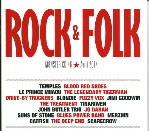 Compilation Rock & Folk Monster CD 46 Avril 2014