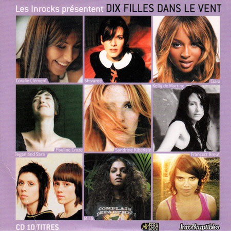 Compilation Les Inrocks - Dix filles dans le vent