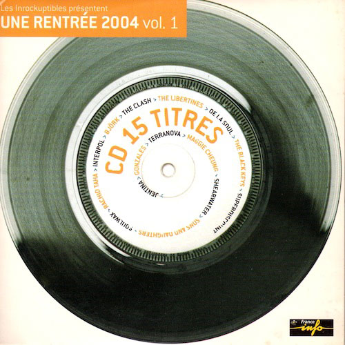 Compilation Les Inrockuptibles Une rentre 2004 Volume 1