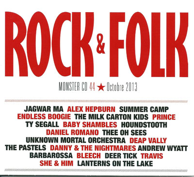 Compilation Rock & Folk Monster CD 44