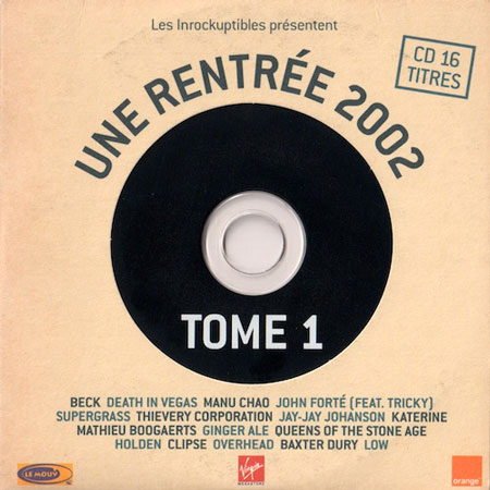 Compilation Les Inrockuptibles Une rentre 2002 Tome 1