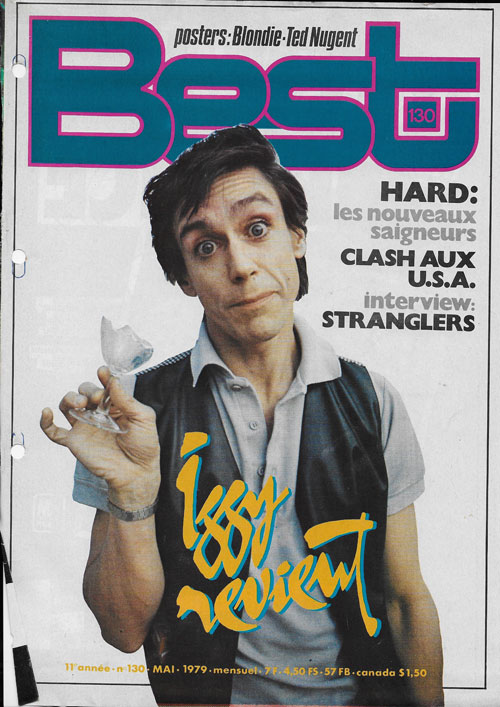 Best n130 Mai 1979 Iggy Pop cover