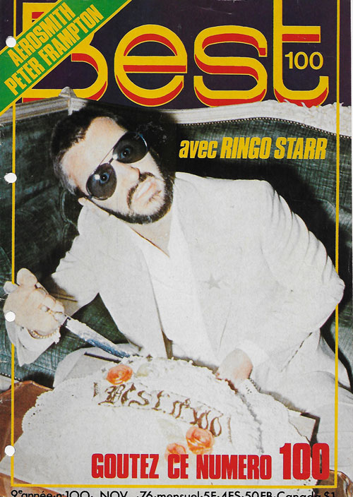 Best n100 - Novembre 1976 - Ringo Starr cover