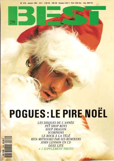 Best n270 Janvier 1991 The Pogues cover