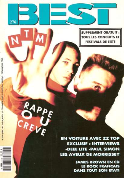 Best n276 - Juillet 1991 NTM cover