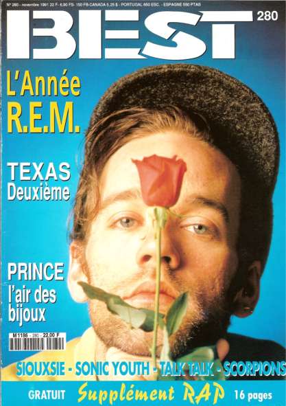 Best n280 - Novembre 1991 REM cover